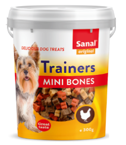 SANAL DOG Dog Trainers Mini Bones 300g