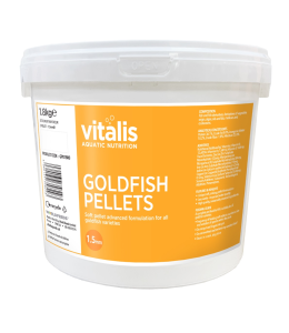 Vitalis Goldfish Pellets (S) 1.5mm 1.8kg