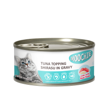 Moochie Adult Tuna Topping Shirasu 85g Can