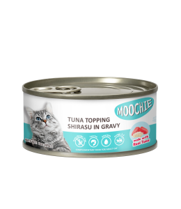 Moochie Adult Tuna Topping Shirasu 85g Can