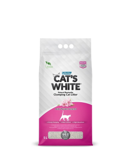 Cats White 5L Baby Powder