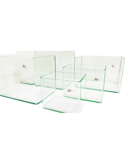 Aqua Viu Curved Glass Tanks - Set of 5 (4MM Glass)