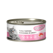 MOOCHIE ADULT TUNA TOPPING KANIKAMA 85g Can