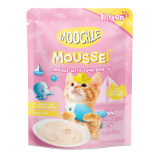 MOOCHIE KITTEN MOUSSE WITH TUNA BONITO 70g Pouch