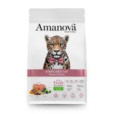 Amanova Dry Sterilised Cat Salmon Deluxe - 1.5kg