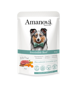 Amanova Wet Adult Dog Irresistible Beef - 100g