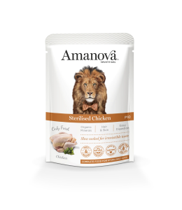 Amanova Wet Cat Sterilized Chicken - 85g