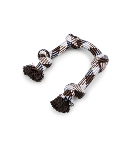 Vadigran Cotton rope 4 knots brown 260g 58cm