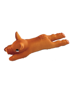 Vadigran Dog toy latex pig 14cm