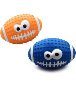Crinkle Doodle Futball Dog Toy-1pc