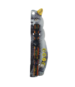 Swooosh Starry Skky cat safe collar C-10mm 18/28cm orange