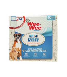 Four Paws Wee-Wee Pad Roll Paisley 50 count - Pop Up Dispenser 22 and x 23 and