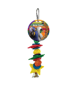 Woodpecker Bird Toy Starry Bell 29*6.5 Cm