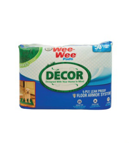 Four Paws Wee-Wee Pads Decor Grass 50 count 22 and x 23 and