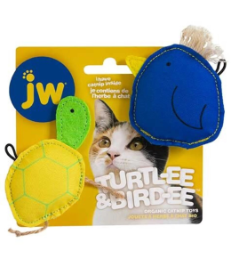 Jw Cat Bird-Ee & Turtl-Ee Catnip Combo