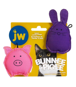 Jw Cat Pig-Ee & Bunn-Ee Catnip Combo