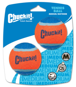 Petmate Chuckit! Tennis Ball 2-Pk Medium