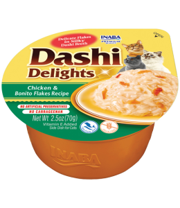 Inaba Cup Dashi Delights Chicken with Bonito Flakes - 70g