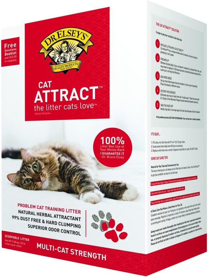 Dr Elsey's Precious 99% Dust Free Hard Clumping Cat Attract™ 9kg