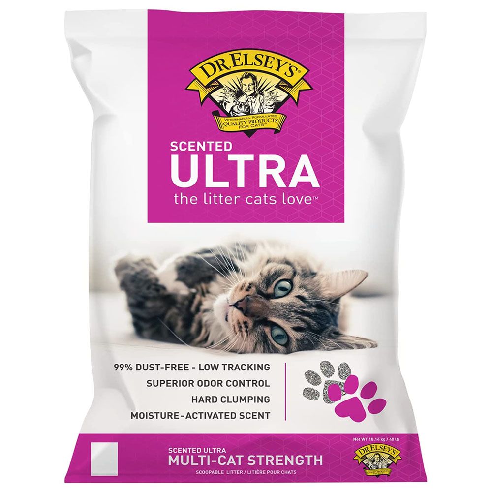 Dr Elsey's Precious Cat Ultra Hard Clumping Scented 99% Dust Free 8kg
