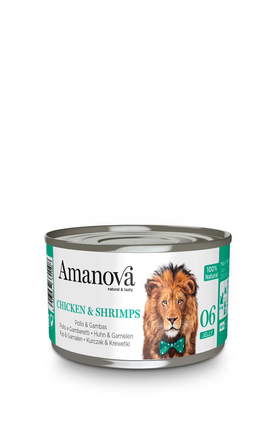 Amanova Canned Cat Chicken & Shrimps Jelly - 70g