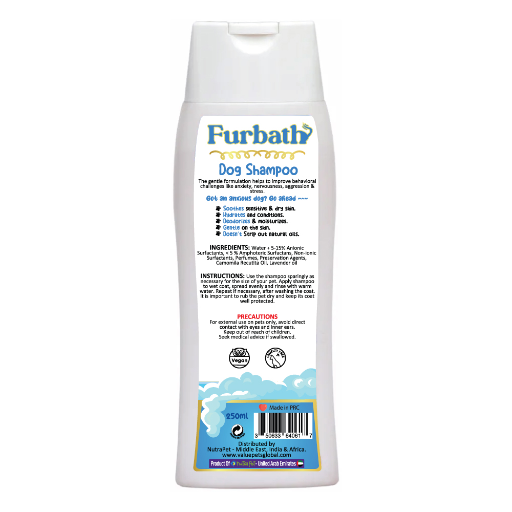 Furbath Epic Calm Shampoo for Anxious and Nervous Dogs - 250ml