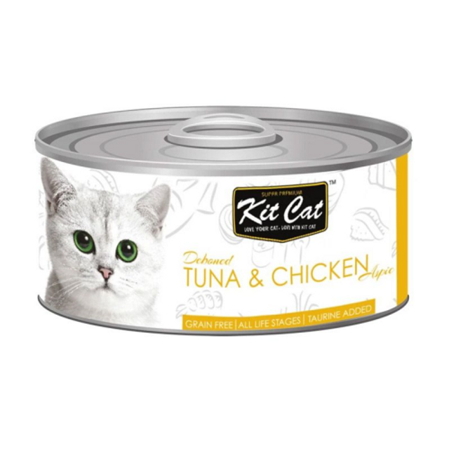 Kit Cat-Tin- Tuna & Chicken 80G