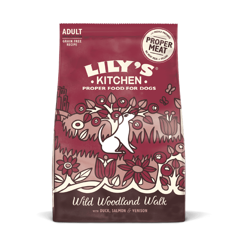 Lily&#039;s Kitchen Venison & Duck Grain Free Adult Dry Dog Food (12kg)