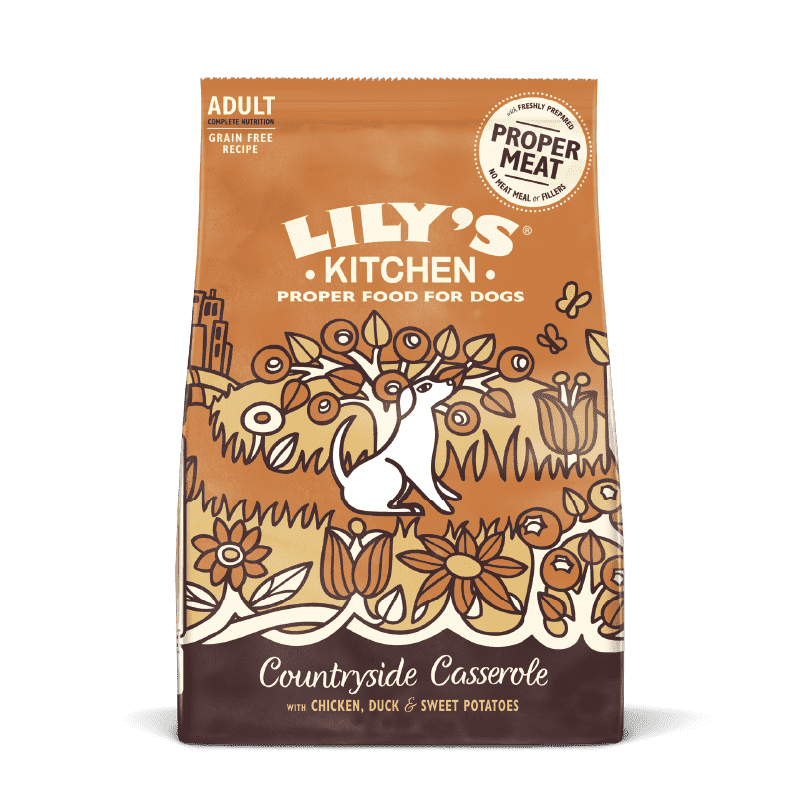 Lily&#039;s Kitchen Chicken & Duck Grain Free Adult Dry Dog Food (2.5kg)