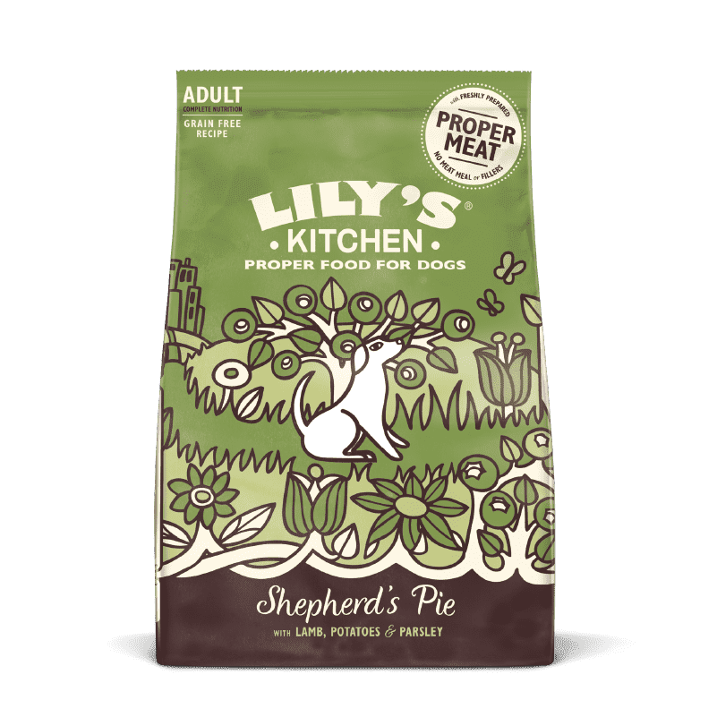 Lily&#039;s Kitchen Grass Fed Lamb Grain Free Adult Dry Dog Food (2.5kg)