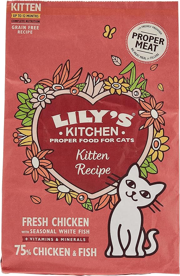 Lily&#039;s Kitchen Curious Kitten Complete Dry Food (800g)