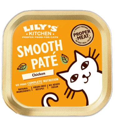 Lily&#039;s Kitchen Chicken Patï¿½ Wet Cat Food (85g)