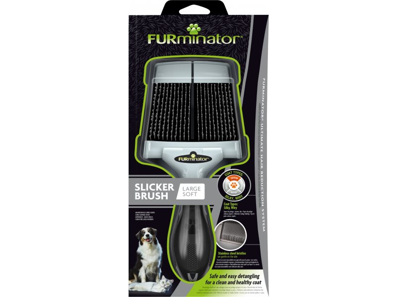 Furminator Dog & Cat Slicker Brush L Solf 12 YA