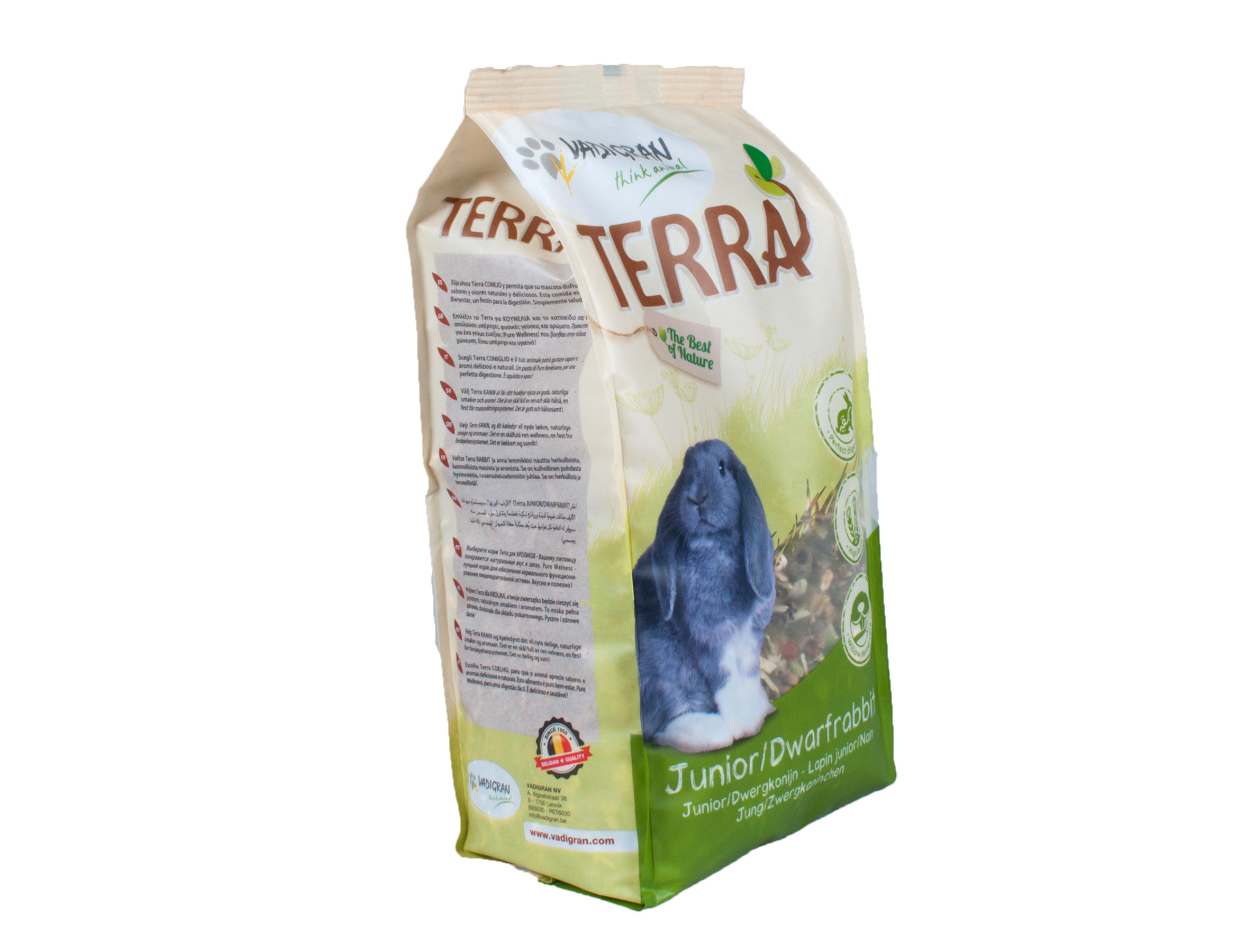 Vadigran Terra Junior & Dwarf Rabbit 1 kg