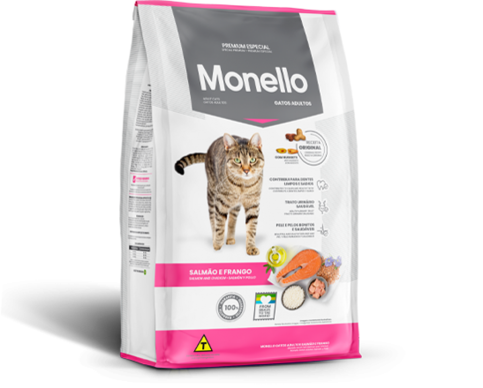 Monello Adult Cat Salmon and Chicken 1kg