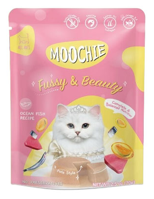 Moochie Fussy & Beauty Ocean Fish Recipe 70g