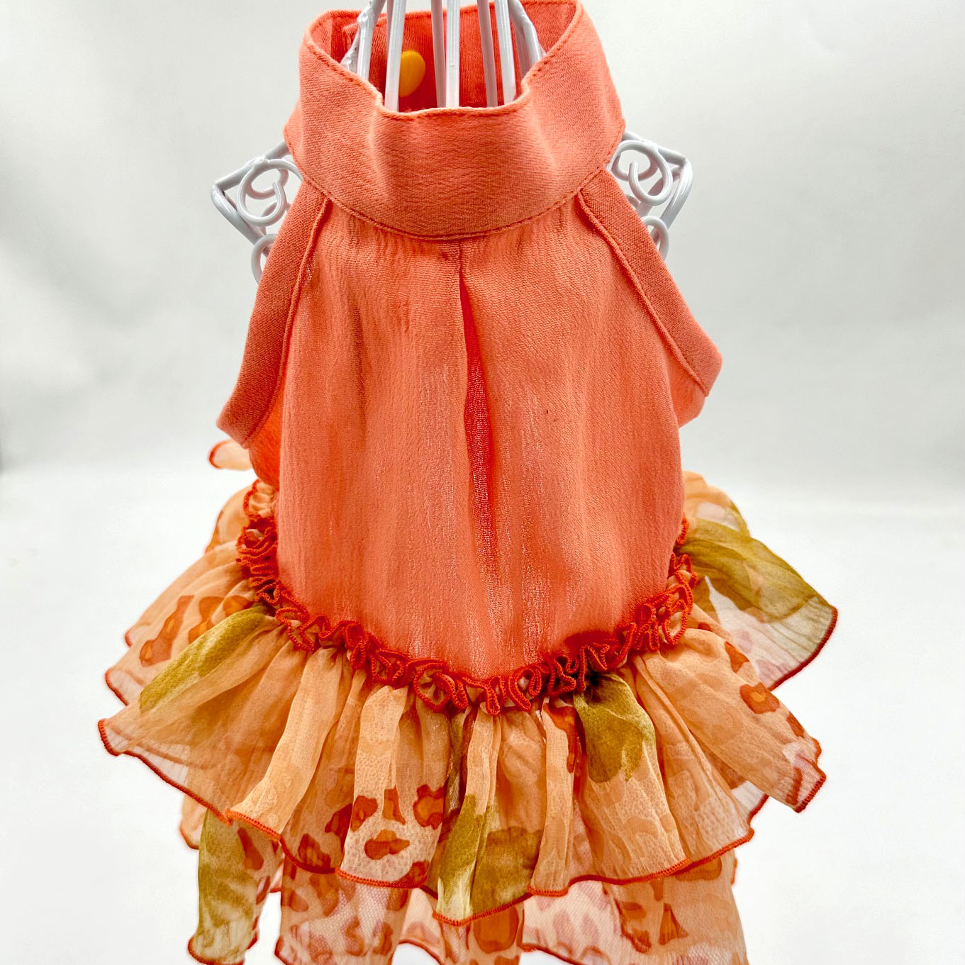 Coco Pets PEACH RUFFLES Dress- XSM