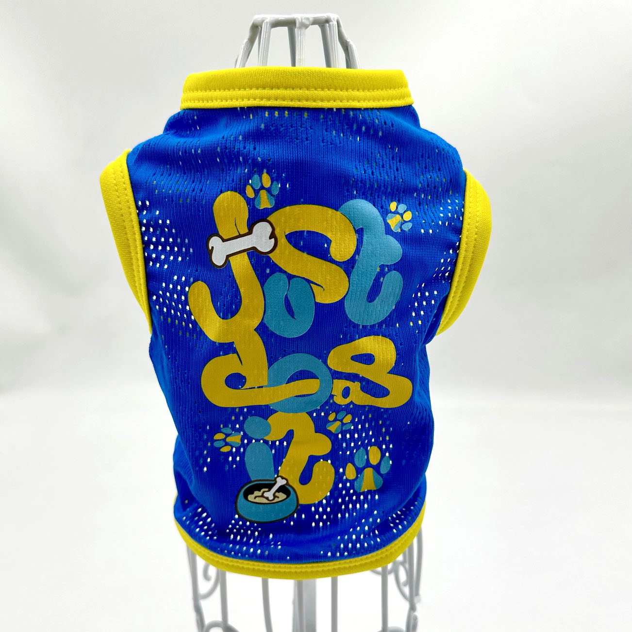 Coco Pets Just Do It! Blue & Yellow V3 Jersey- XSM