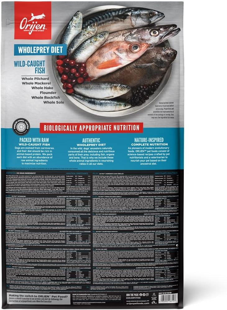 Orijen Six Fish Dog 11.4kg
