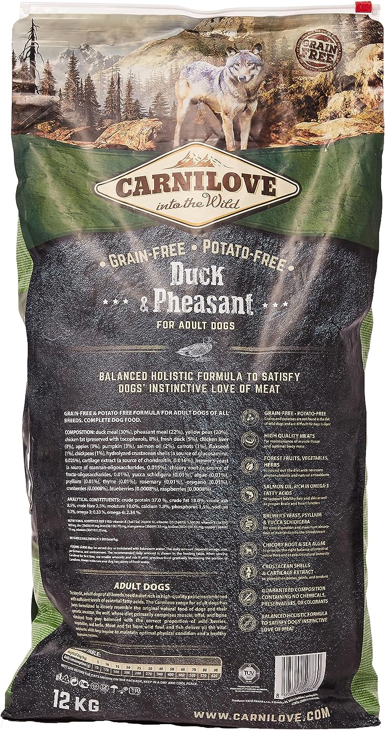 Carnilove Duck & Pheasant for Adult Dogs 12kg