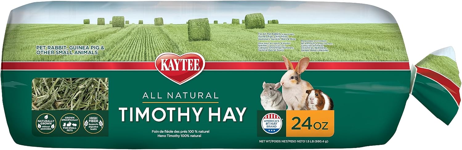 Kaytee KT Timothy Hay For Small Animals 6/24OZ/700g