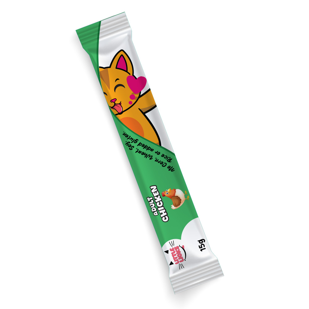 Smudges Little Licks Chicken Creamy Bisque Treats for Adult Cat 1 x 15g