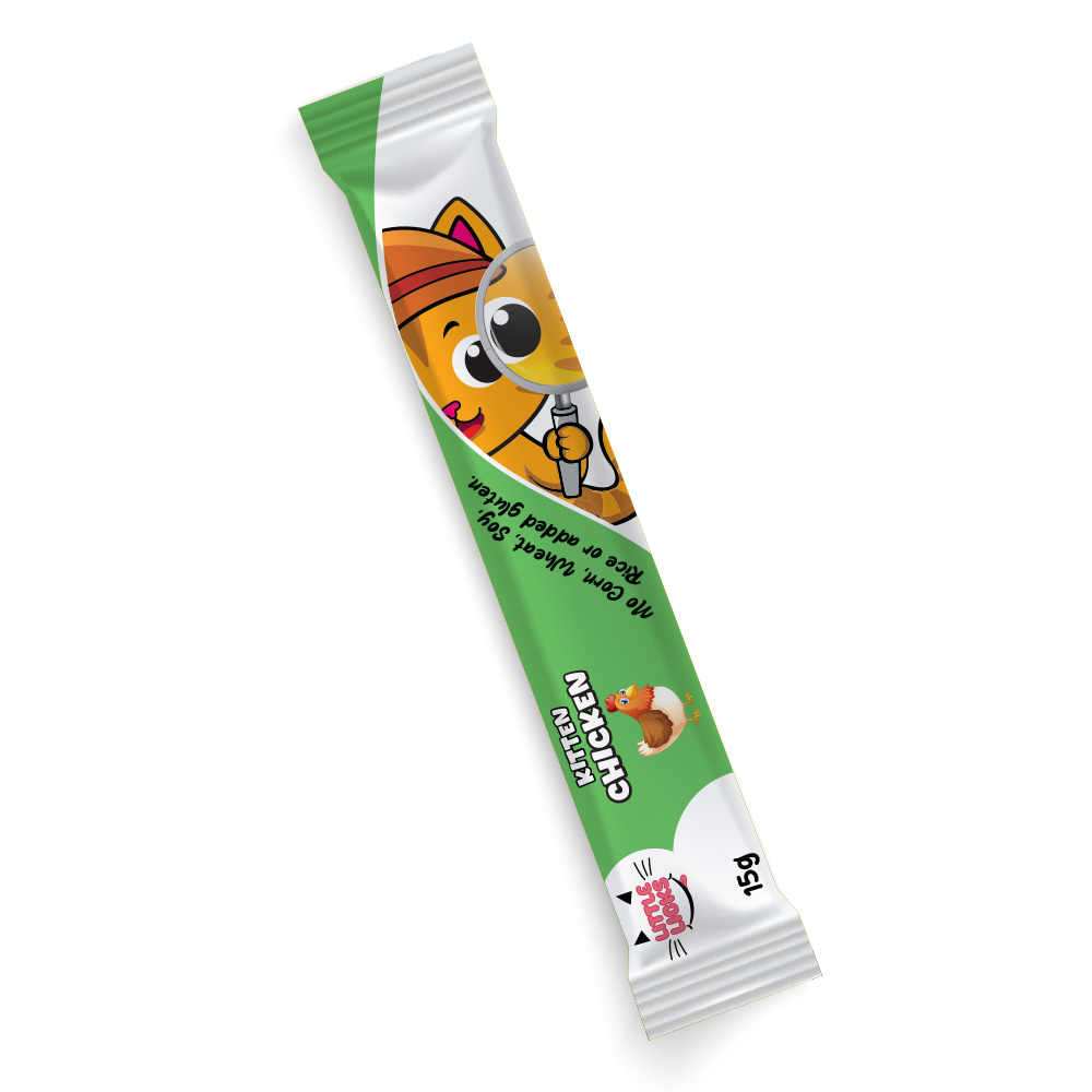Smudges Little Licks Chicken Creamy Bisque Treats for Kitten Cat 1 x 15g