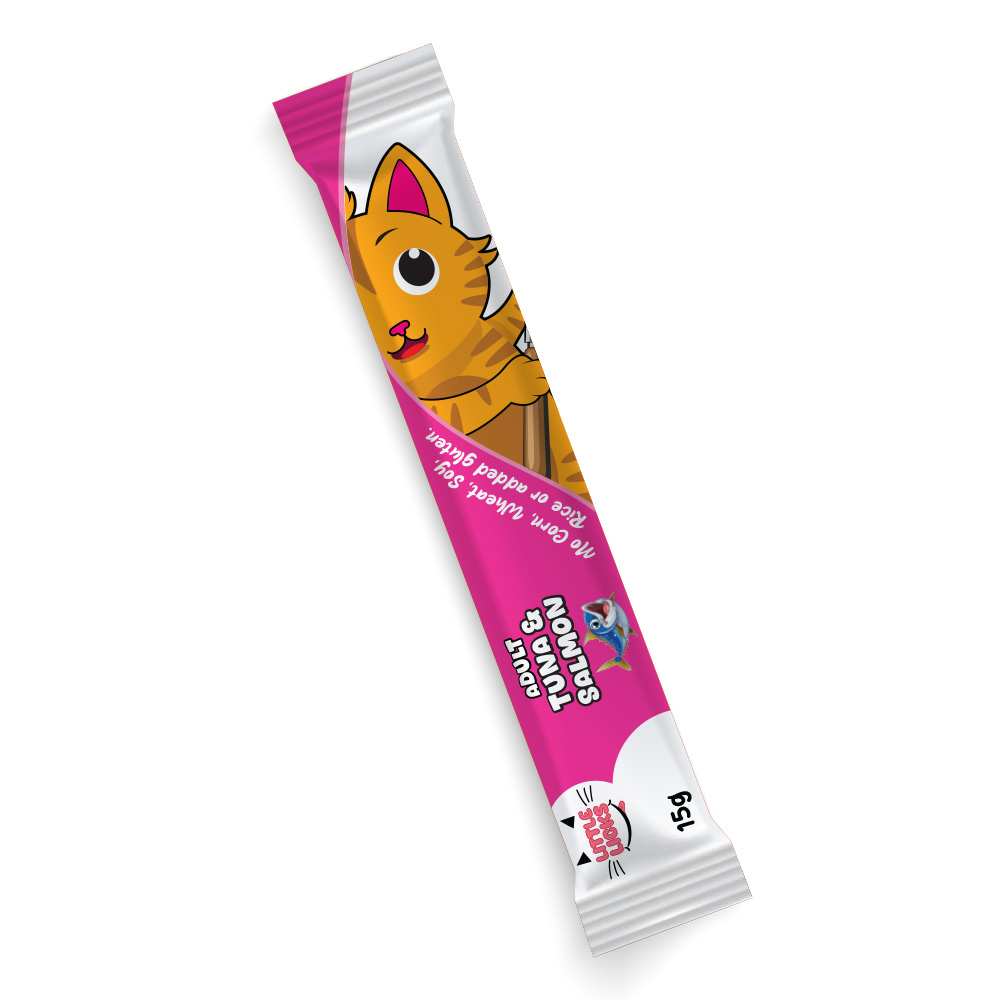 Smudges Little Licks Tuna & Salmon Creamy Bisque Treats for Adult Cat 1 x 15g