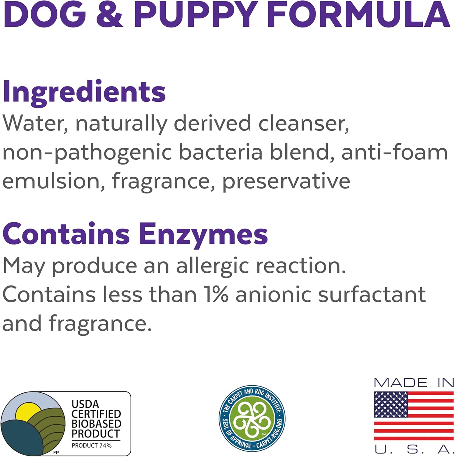 Urine OFF Dog & Puppy Travel Size, 4oz