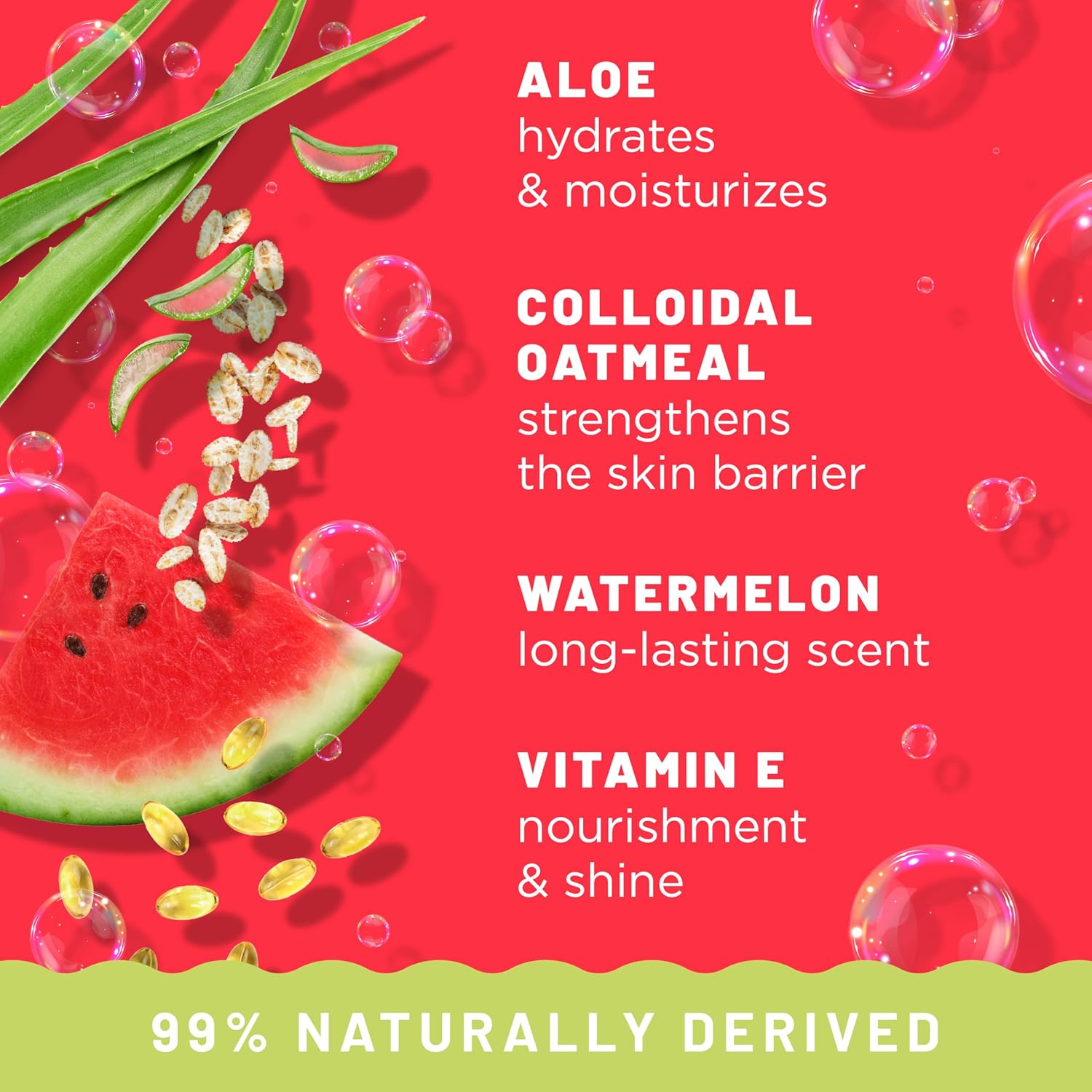 TropiClean Watermelon Refreshing 2-in-1 Pet Shampoo & Conditioner for pets, 1 gallon
