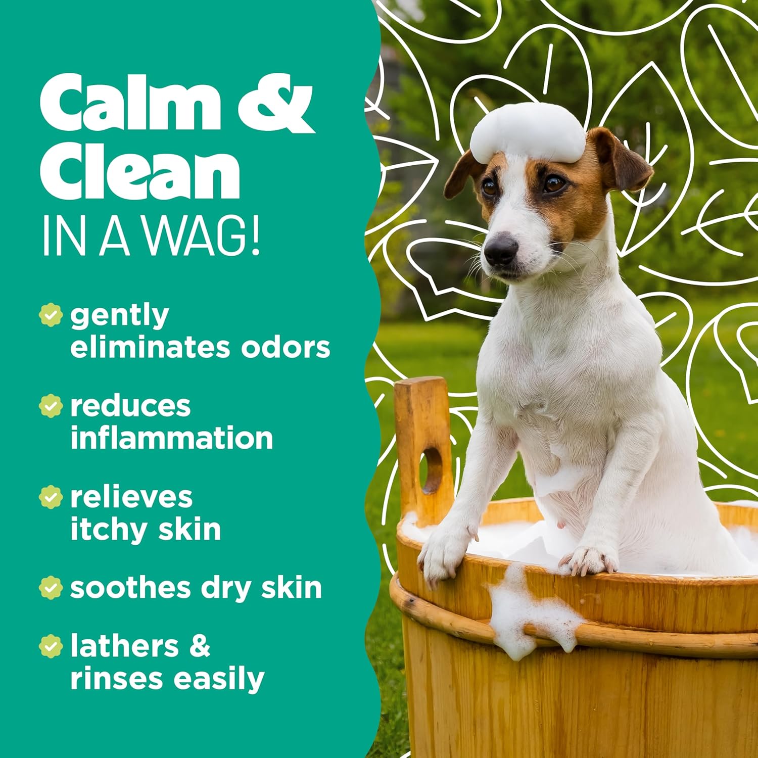 TropiClean Oatmeal & Tea Tree Medicated Itch Relief Shampoo for Pets, 1 gallon
