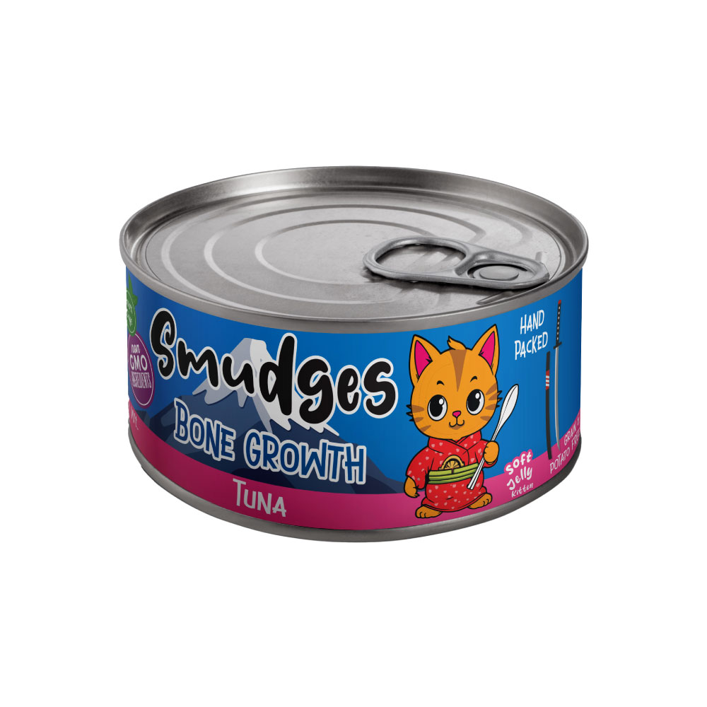 Smudges Kitten Tuna Minced in Soft Jelly 60g Pack of 12