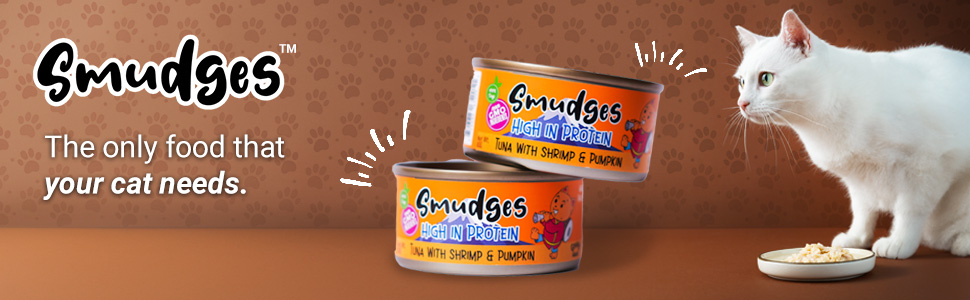 Smudges Adult Cat Tuna with White Fish in Gravy 80g Pack of 12