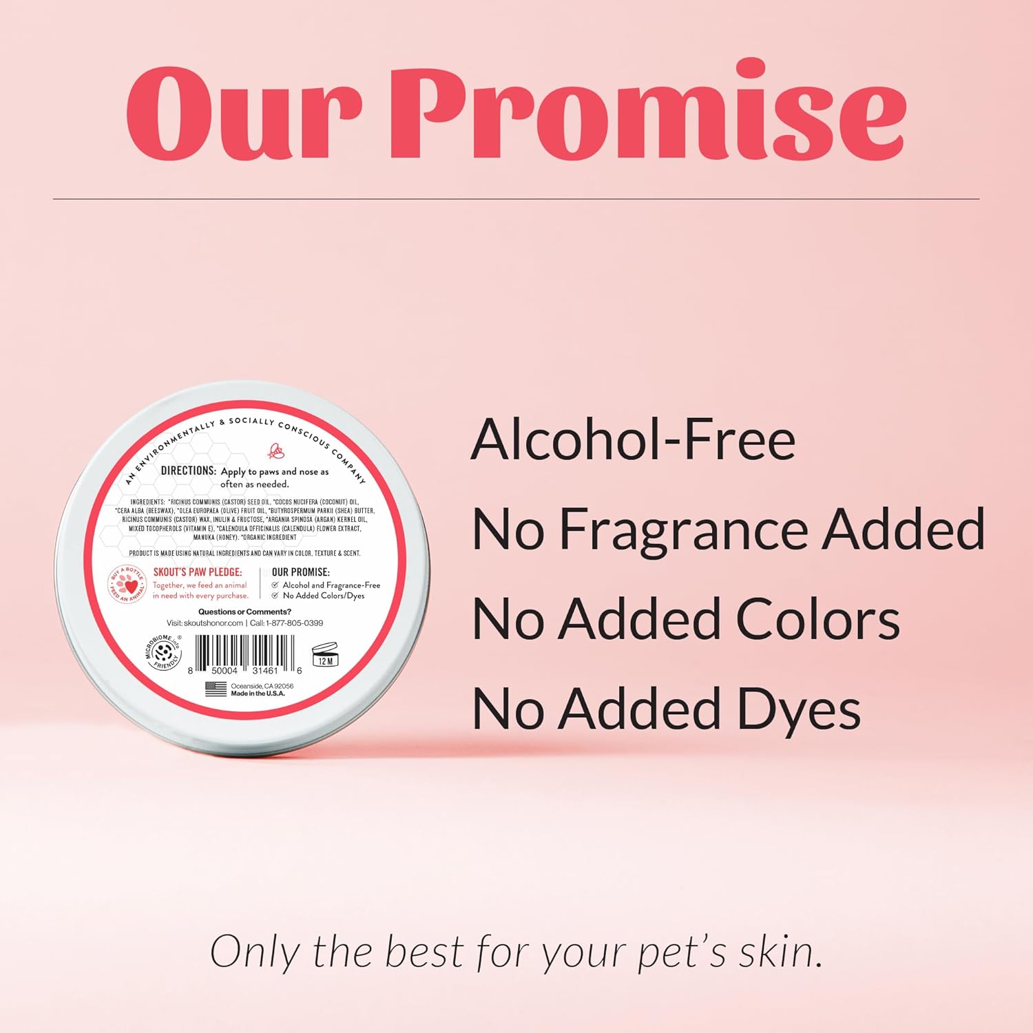 Skouts Honor Prebiotic Pet Balm  60Ml/2OZ Pet Essentials & Wellness